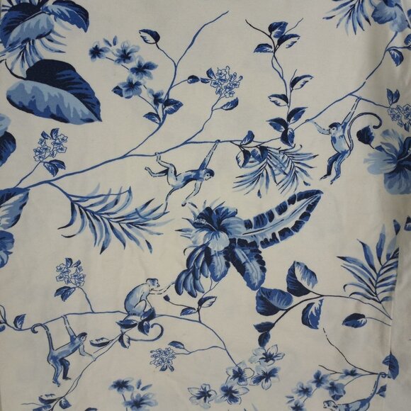 Talbot's Monkey Floral Top Blouse S Small Floral Career - Picture 5 of 5